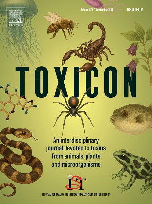Toxicon誌の表紙